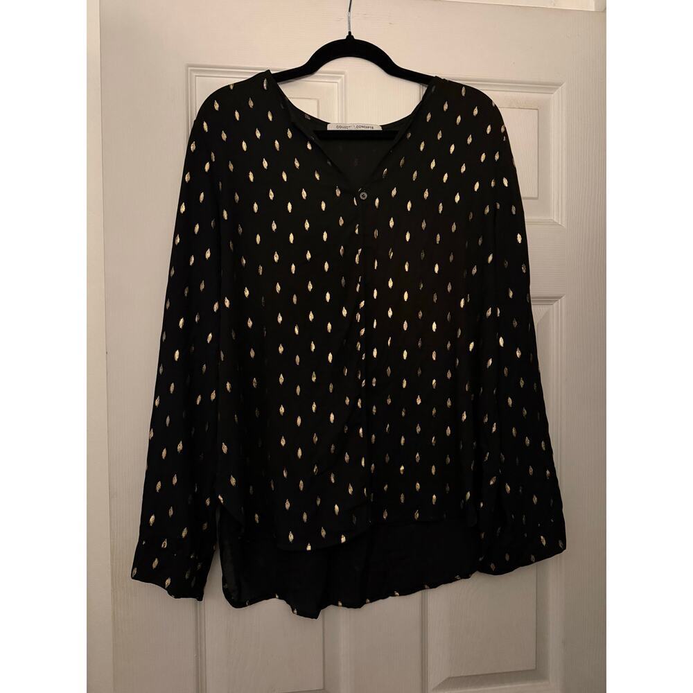 Black Top By Collective Concepts Size XLarge